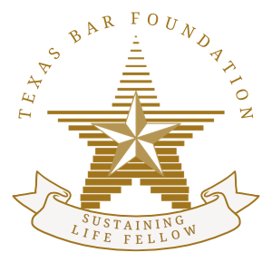 Texas Bar Foundation Sustaining Life Fellow Badge