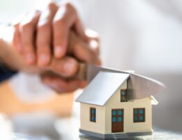 splitting community property in a divorce.